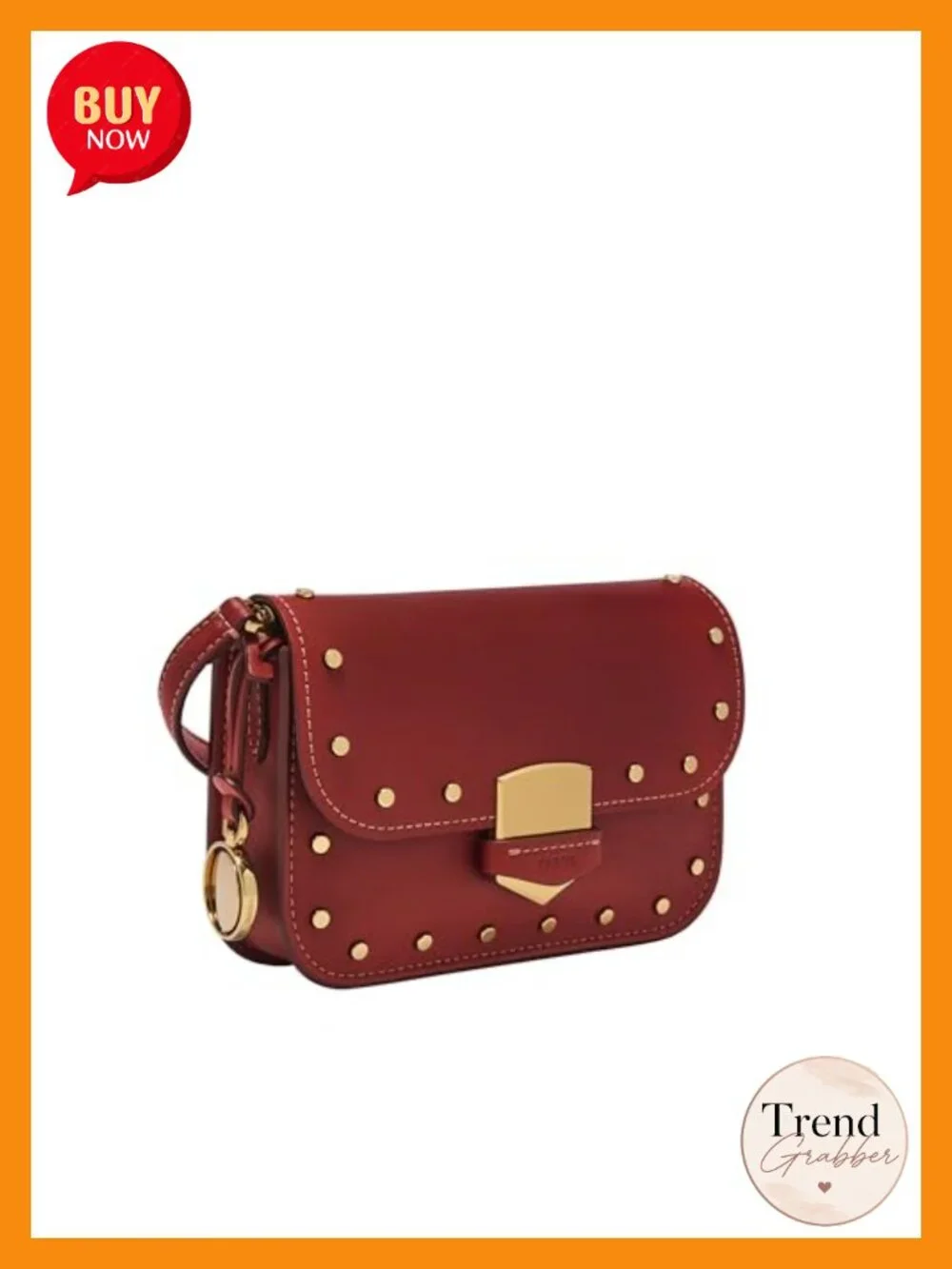 Genuine Leather Small Flap Crossbody Bag with Lizard Texture